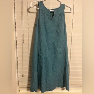 ann taylor loft dress teal